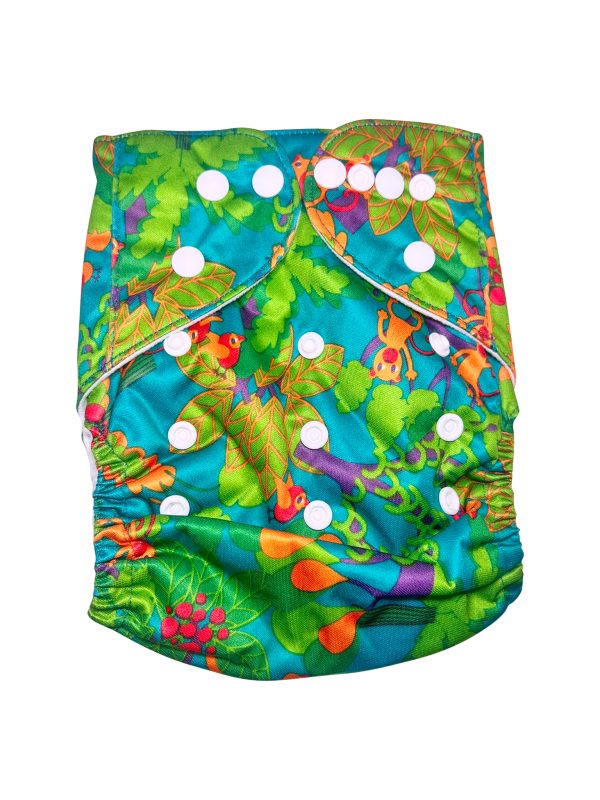 Bumsies wasbare Pocketluier Jungle